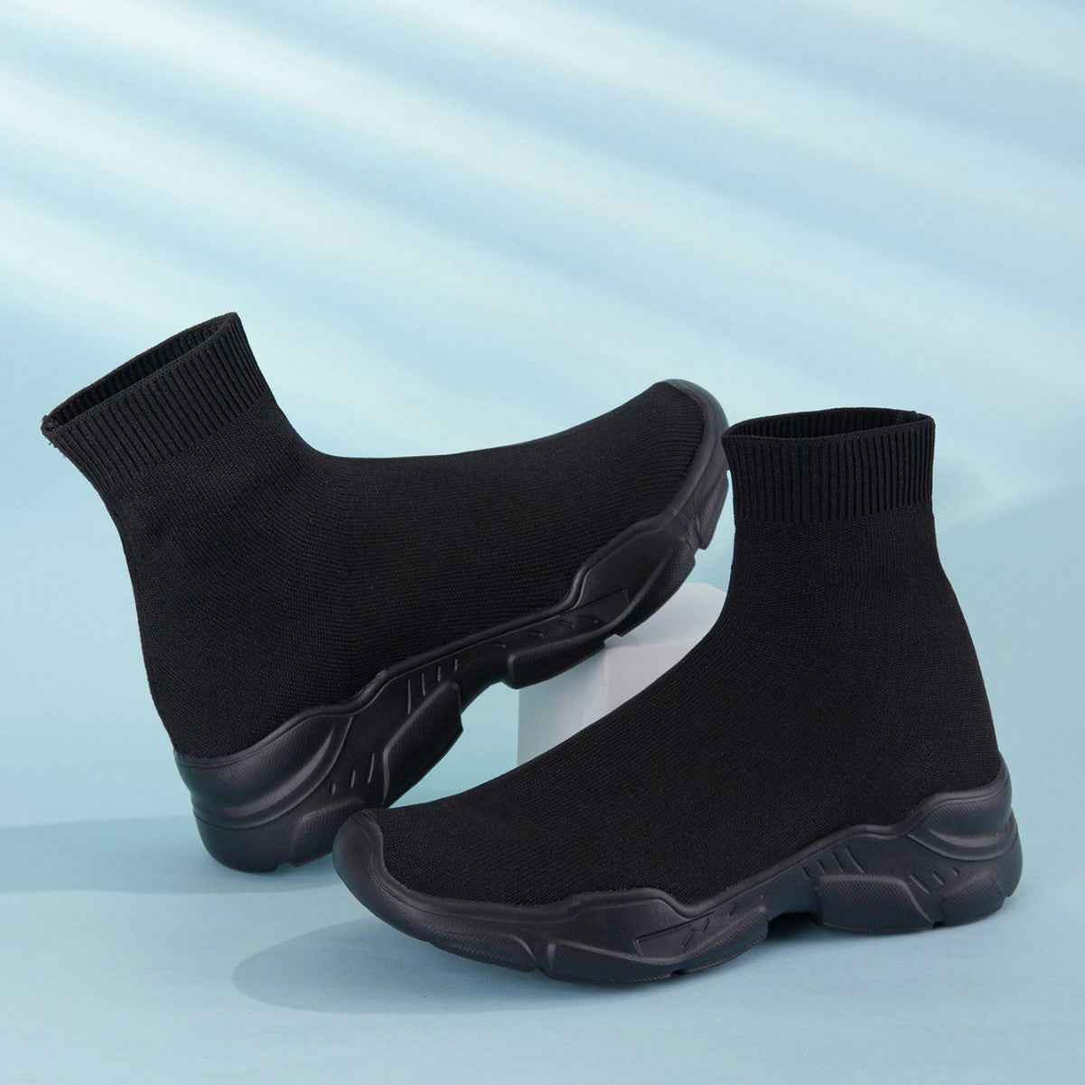 Thick-soled Versatile Street Slip-on Casual Shoes