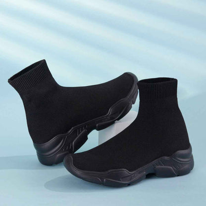 Thick-soled Versatile Street Slip-on Casual Shoes