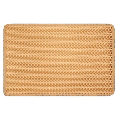 Double Layer Rice Shaped Cat Litter Pad - DropOnline.co