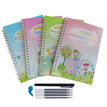 Copy Book Children Writing Sticker Practice English Copybook - DropOnline.co