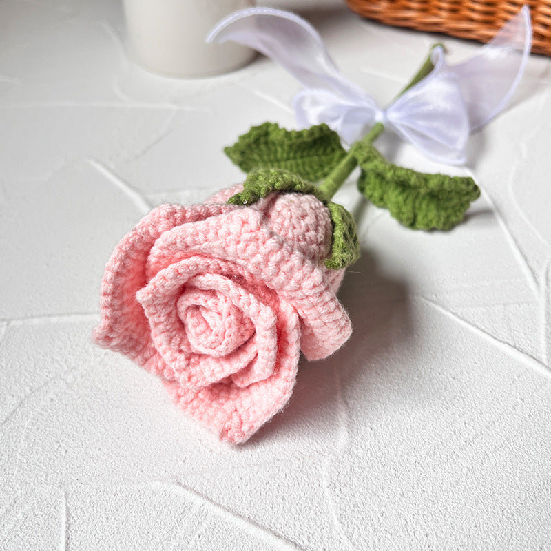 Home Hand-knitting Bouquet Pendant Decoration
