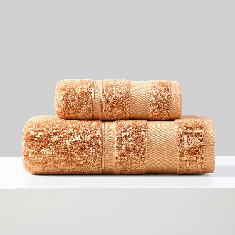 Large 100% Cotton Bath Towel Set - Premium Absorbent