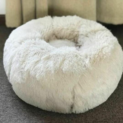 Dog Beds For Small Dogs Round Plush Cat Litter Kennel Pet Nest Mat Puppy Beds - DropOnline.co