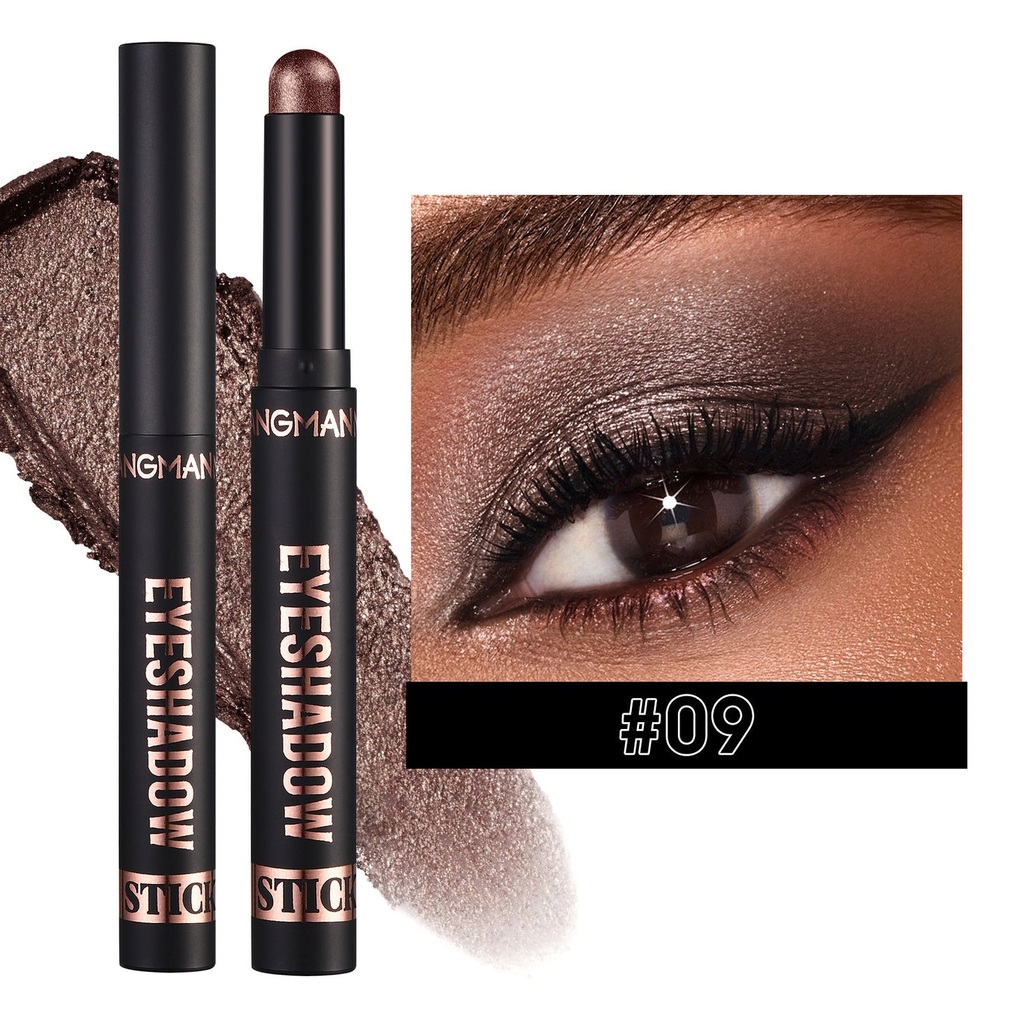 Shimmer Eyeshadow Stick - Easy-Apply Glitter Eyeshadow Stick 24 Shades Available