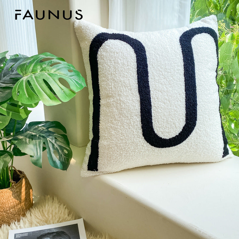 Plush Sofa Cushion Pillow - Ultra-Soft Decorative Throw Pillow