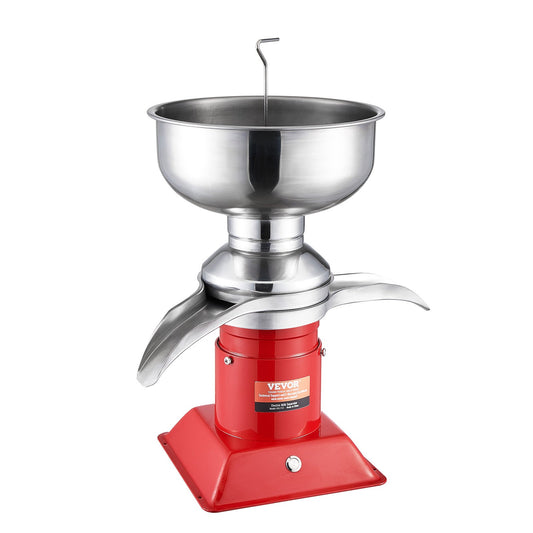 Milk Cream Centrifugal Separator, 304 Stainless Steel Electric Cream Separators, 100L/H Output 10500RPM Goat Milk Separator, 30W Cow Cream Separator, Milk Skimmer With 5L Bowl Capacity, 100-240V