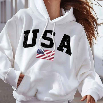 Hooded Hoodie Design With Printed Top