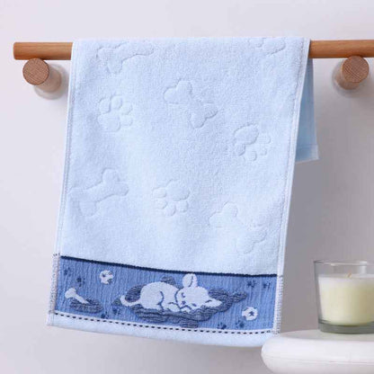 Children's Towel Home Soft Cartoon Face Towel Pure Cotton