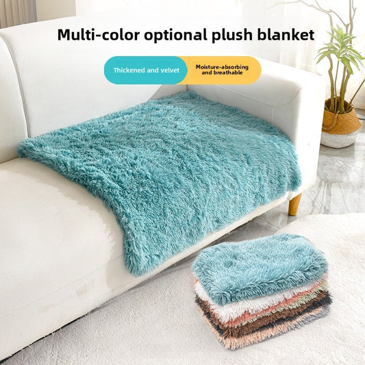 Pet long-haired velvet blanket