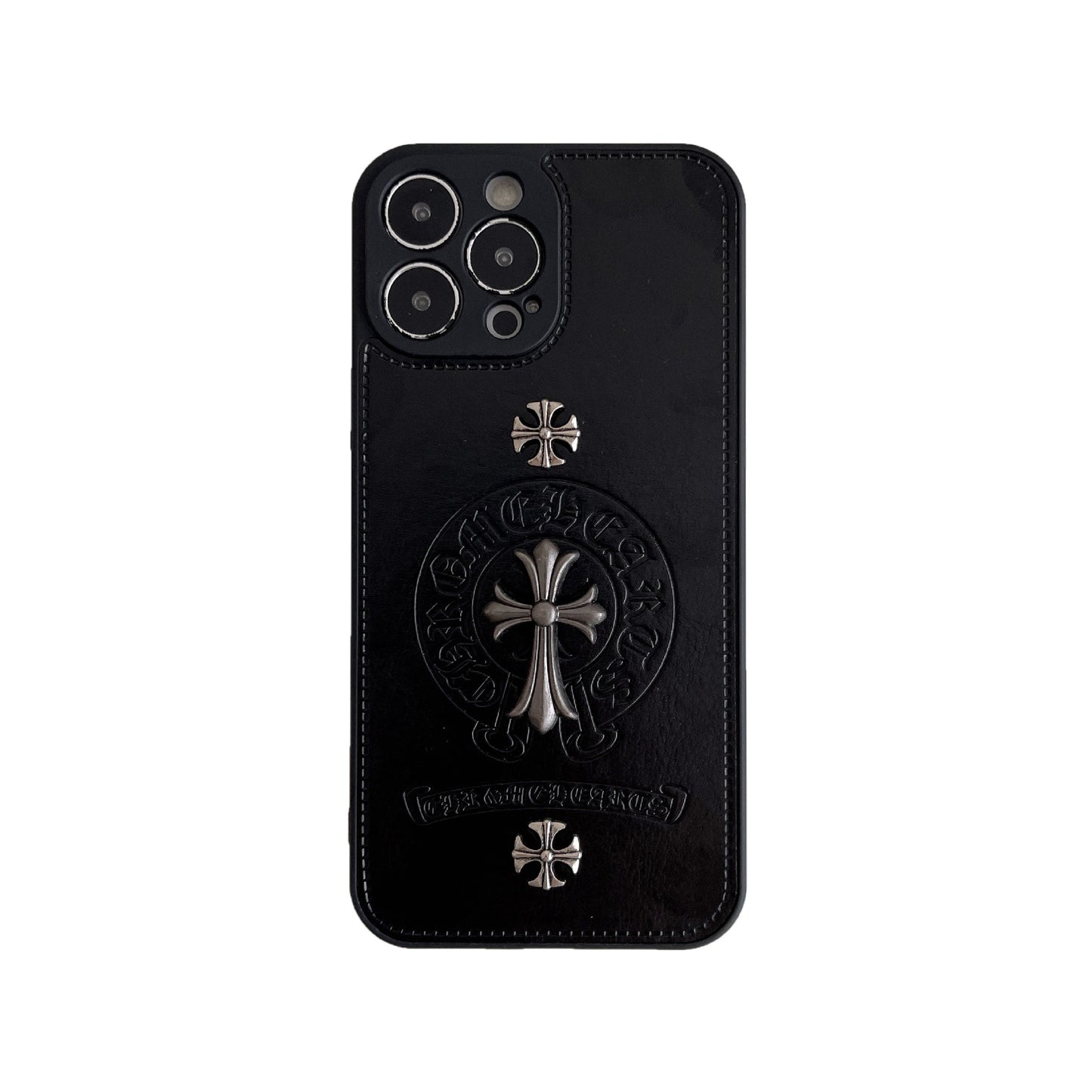 Cross Pattern iPhone Case - Minimalist Geometric Design