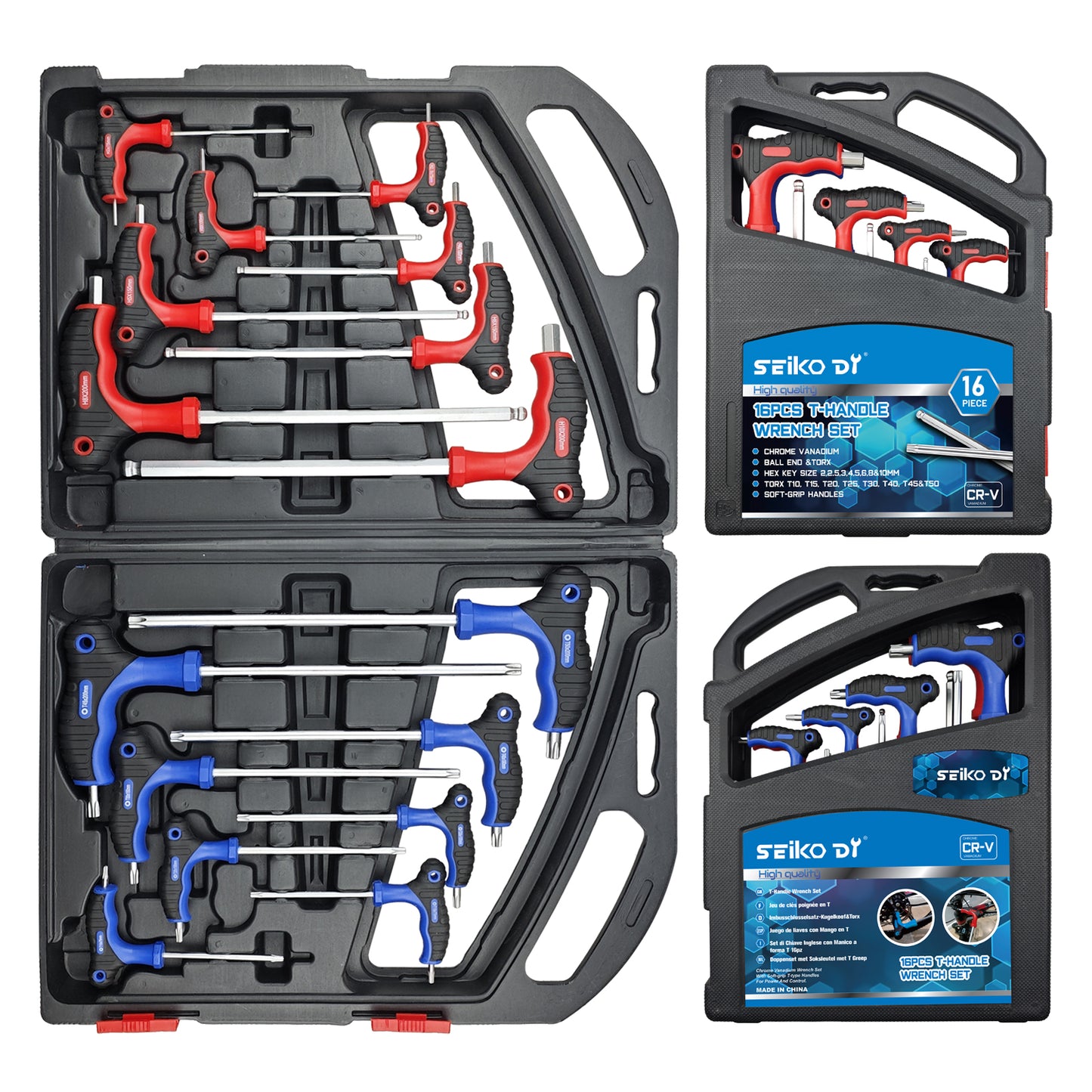 16-Piece Professional Hex Key Set