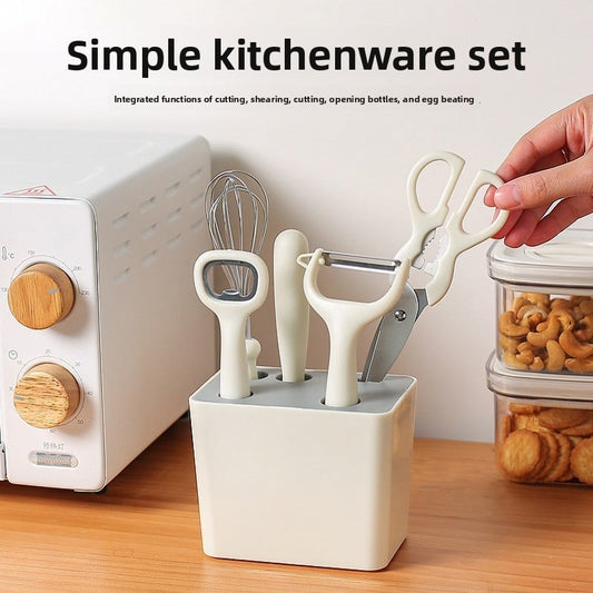 6-Piece Kitchen Tool Set - Essential Baby Food Prep & Multi-Function Utensils