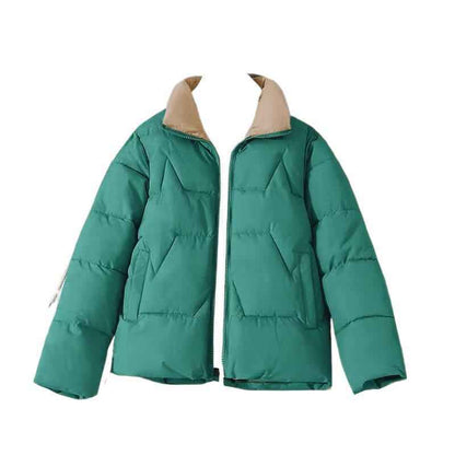 Women's Short Cotton Jacket Korean Style