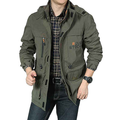 Men's Casual Windproof Thin Mountaineering Jacket