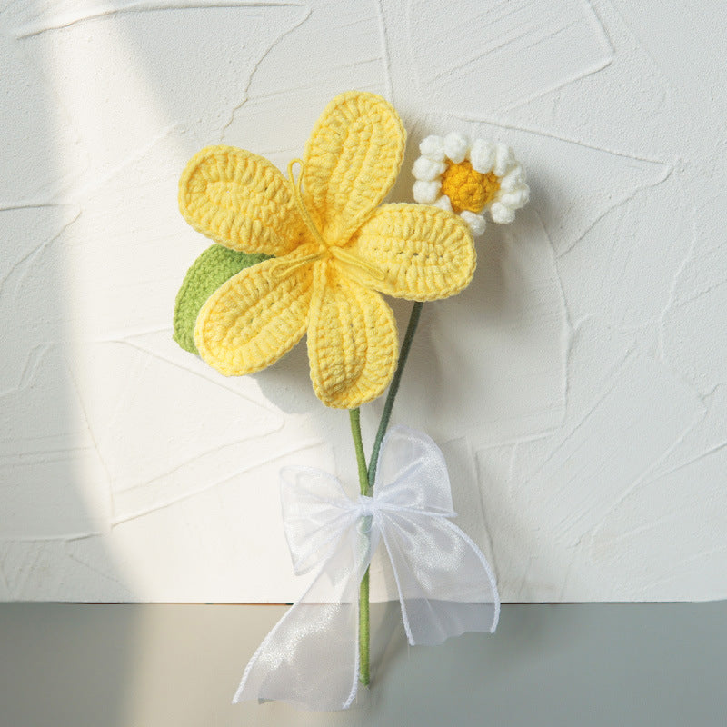 Home Hand-knitting Bouquet Pendant Decoration