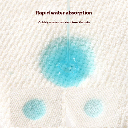 Newborn Baby Bath Towel Thickened, Absorbent And Soft