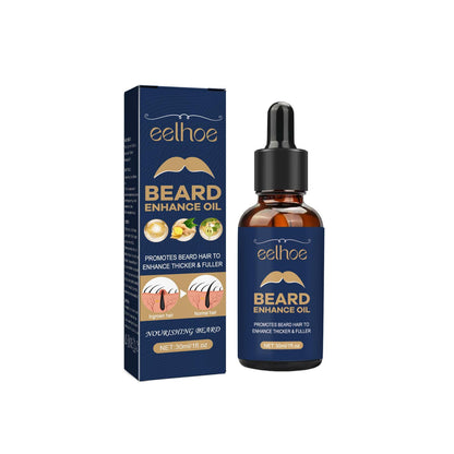 EELHOE Beard Care Oil - Strengthen And Nourish Beard Roots  Moisturizing And Shine-Enhancing Beard Growth Serum For Men Hair Care Hydrating - DropOnline.co