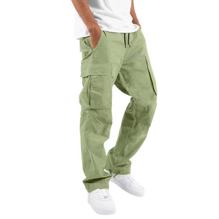 Men's Trade Drawstring Multi-Pocket Casual Trousers - Utility Cargo Pants
