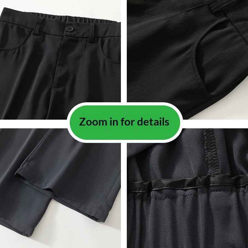 Autumn Casual Versatile Loose Fleece-lined Casual Pants For Men