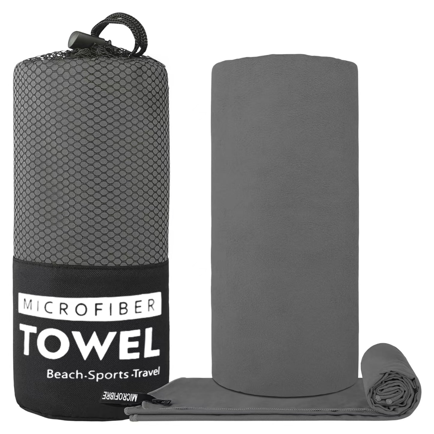 Double-sided Velvet Quick-drying Microfiber Portable Towel
