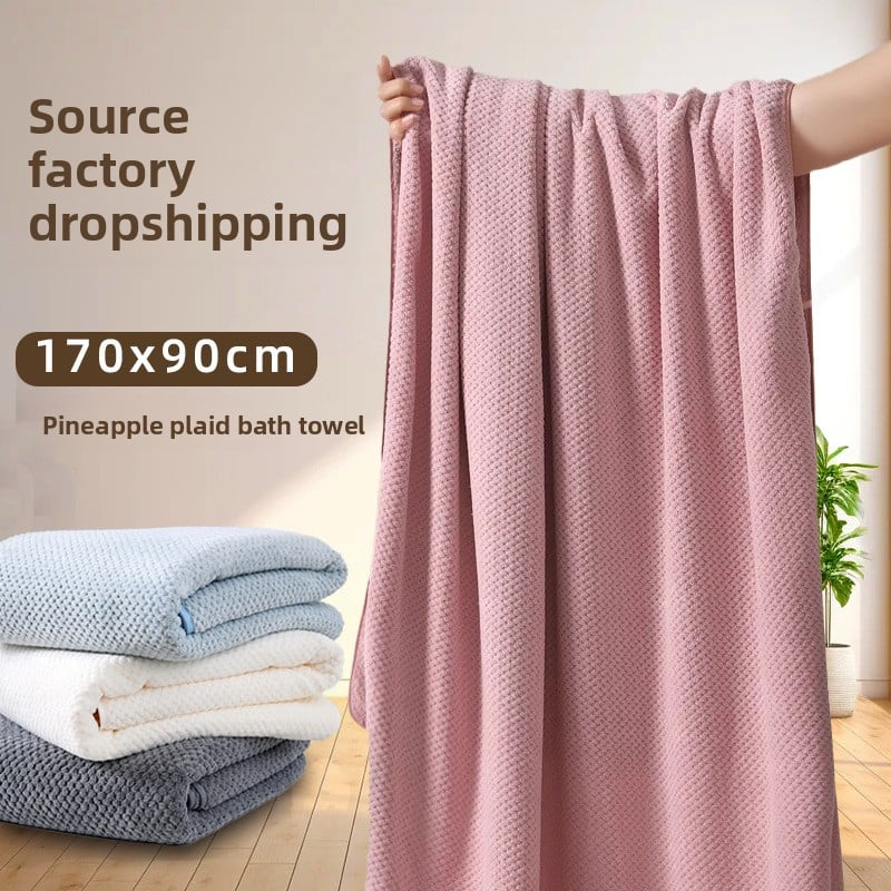 Ultra-Thick Premium Bath Towel - Absorbent Design