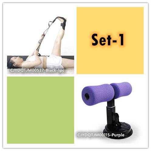 Sit Up Bar Trainer - Portable Home Fitness Equipment for Core Strengthening