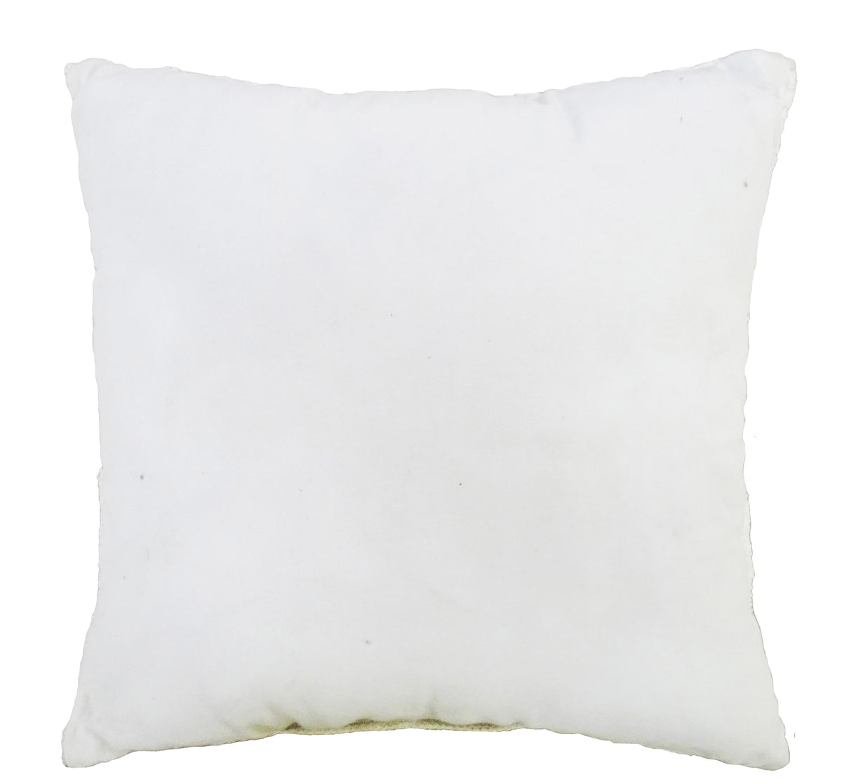 Coussin décoratif d'extérieur 45x45 cm pour canapé (blanc)