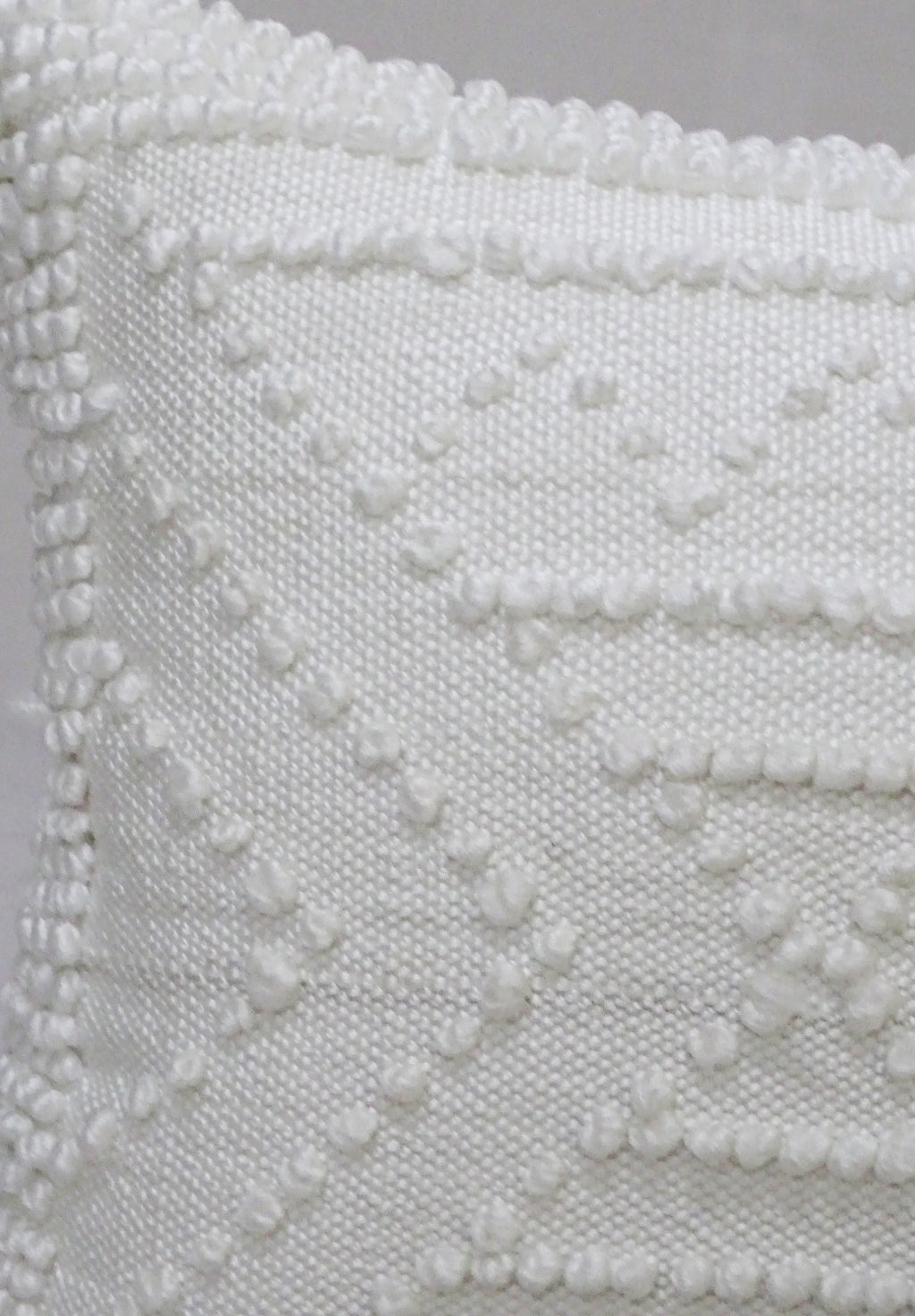 Coussin décoratif d'extérieur 45x45 cm pour canapé (blanc)