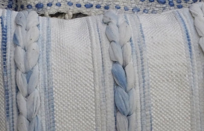Handwoven 14"X 24" Modern Throw Pillow