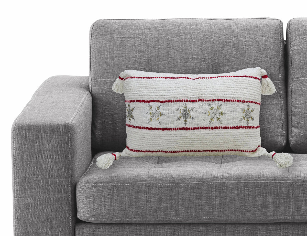Oreiller décoratif de Noël pour les fêtes 14"x 24"