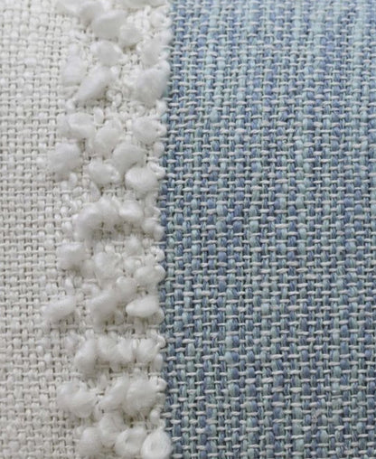 Handloom Woven Textured Decorative Pillow With Insert