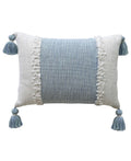 Oreiller décoratif texturé tissé à la main avec coussin de remplissage