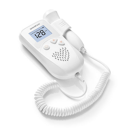 Fetal Heart Rate Monitor - Home Pregnancy Baby Heartbeat Detector & Doppler - DropOnline.co