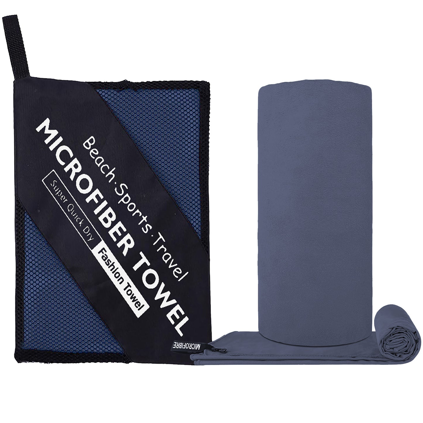 Double-sided Velvet Quick-drying Microfiber Portable Towel