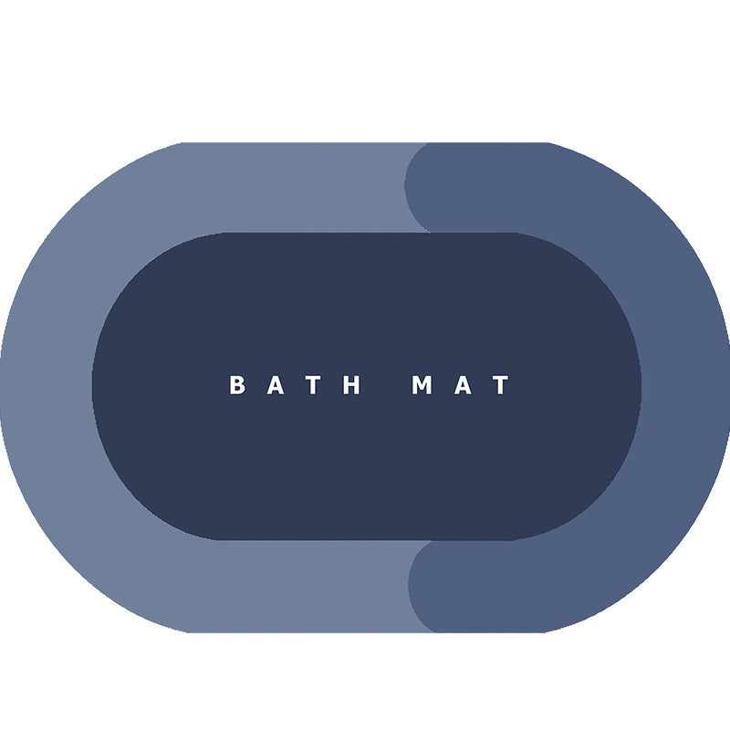 Premium Diatom Mud Absorbent Bathroom Mat - Quick-Dry Non-Slip
