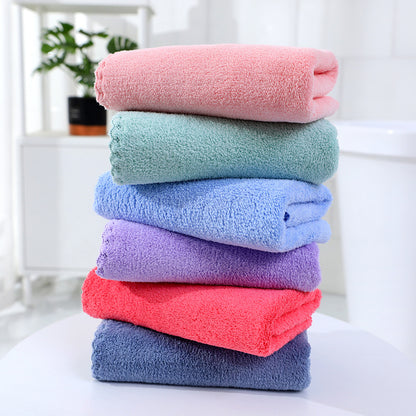Household Absorbent Coral Fleece Towel