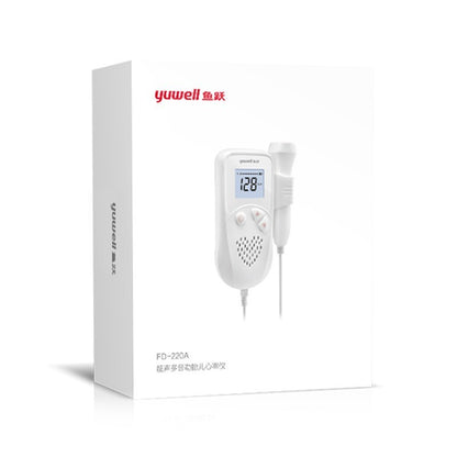 Fetal Heart Rate Monitor - Home Pregnancy Baby Heartbeat Detector & Doppler - DropOnline.co