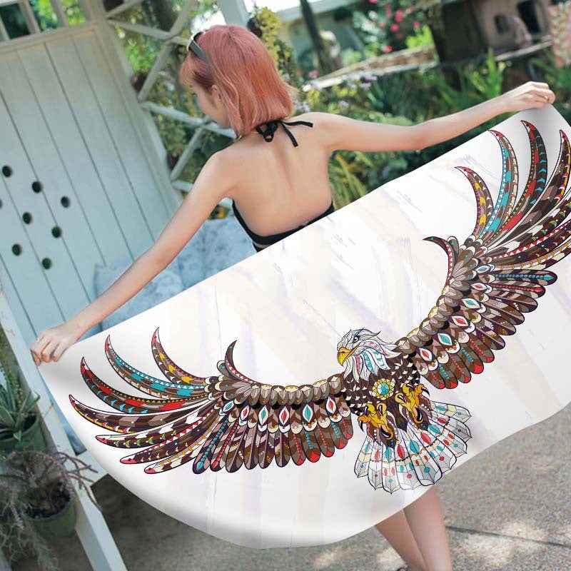 Rectangular beach towel digital printing towel