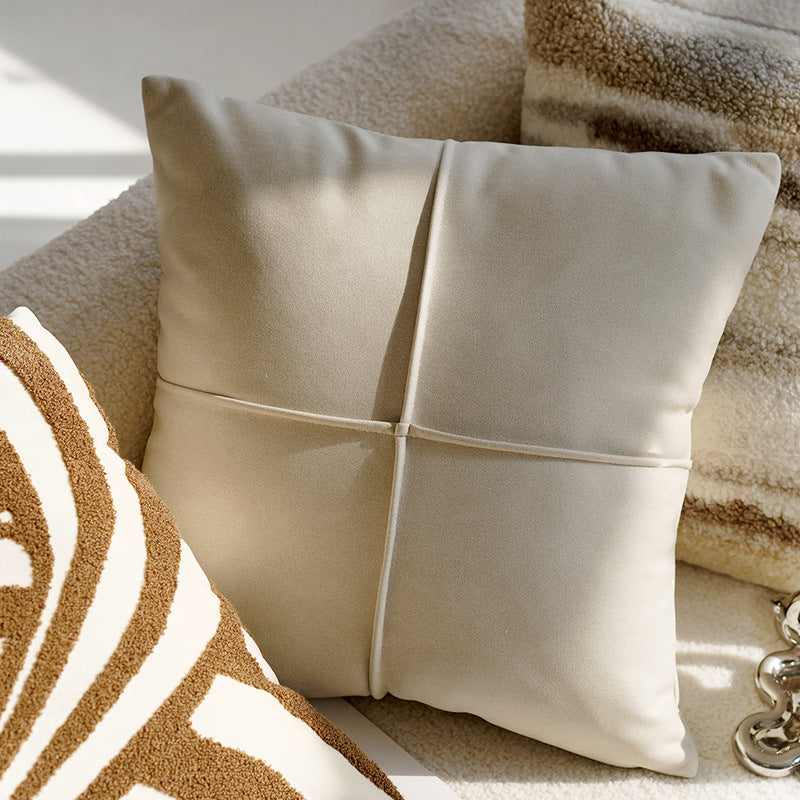 Retro Knotted Pillow Cushion - Vintage Style Decorative Throw Pillow