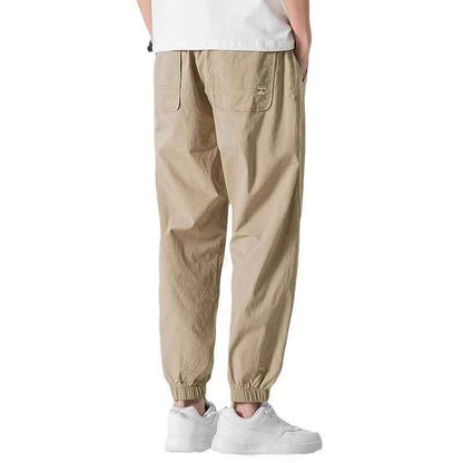 Men's Fashion Loose Cuffed Cargo Pants