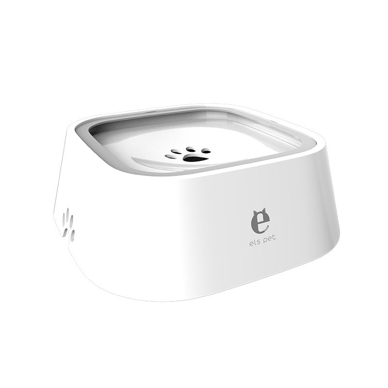 Dog Drinking Bowl Non-wet Mouth Floating Bowl