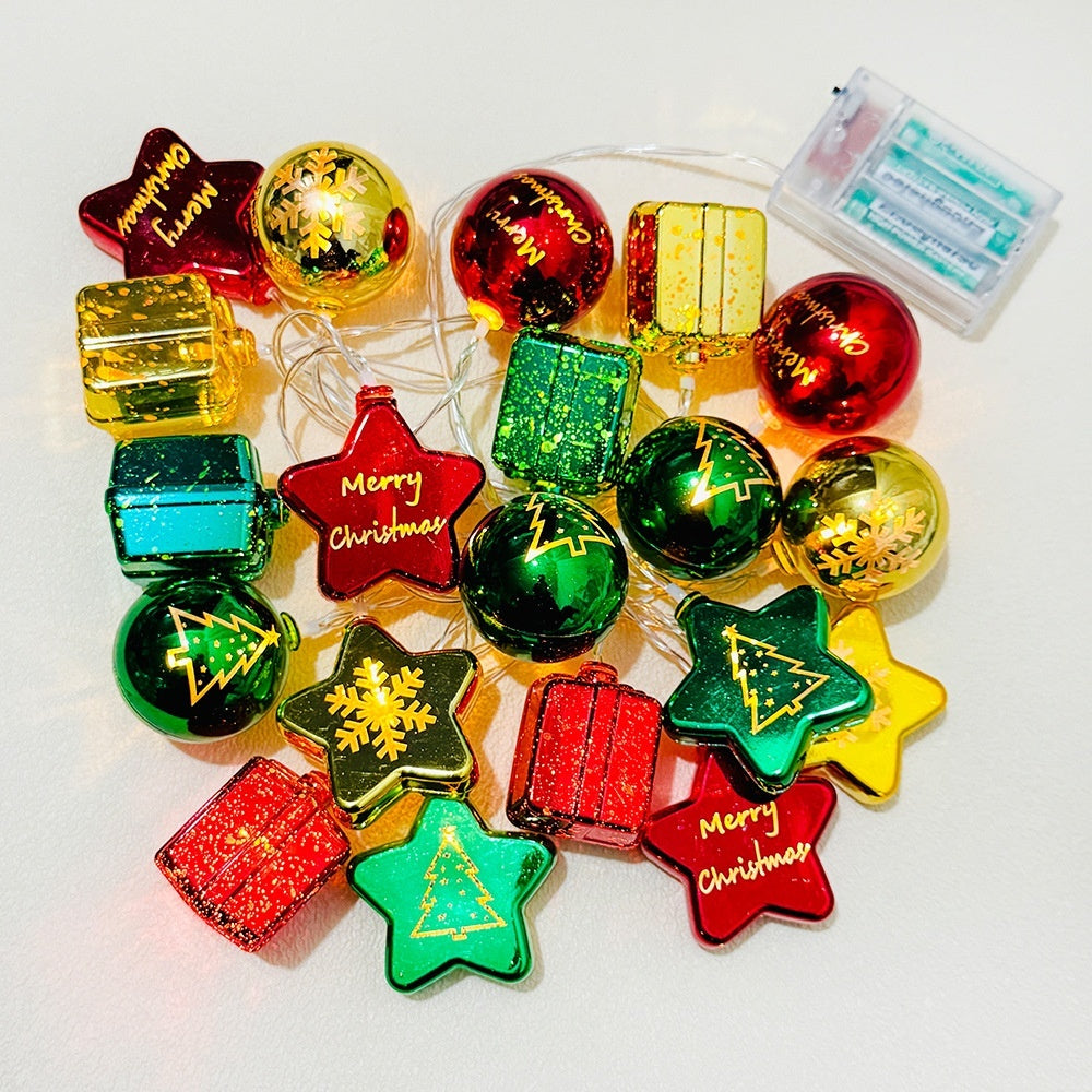 Christmas String Lights - Festive LED Atmosphere Lighting Chain for Party & Scene Decoration