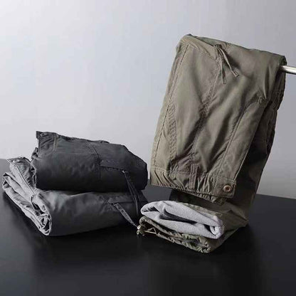 Thickened Warm Men's Windproof And Waterproof Cotton Pants