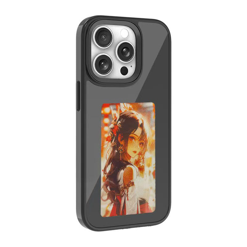 Smart Display iPhone Case - NFC Projection Technology with Ink Screen