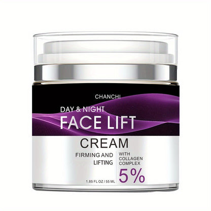50ml Ultra-Lifting Face Cream - Revitalizes & Firms Facial, Neck, Chest Skin, Softens Fine Lines & Wrinkles, Hydrates & Plumps With Vitamin C, Retinol, And Glycerin For All Skin Types - DropOnline.co
