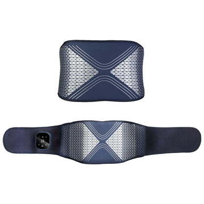 1Pc Lower Back Massager Heating Pad Cordless Heating Pad With Air Compression Vibration For Back Belly Waist Shoulder Pain Relief - DropOnline.co