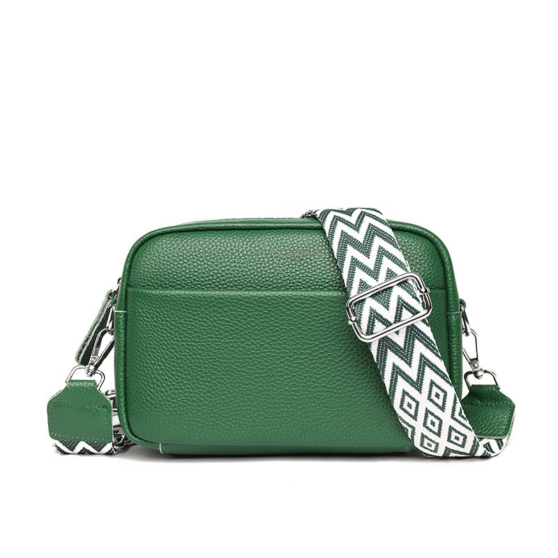 Women's Leather Shoulder Bag - Fashion Simple Messenger Bag