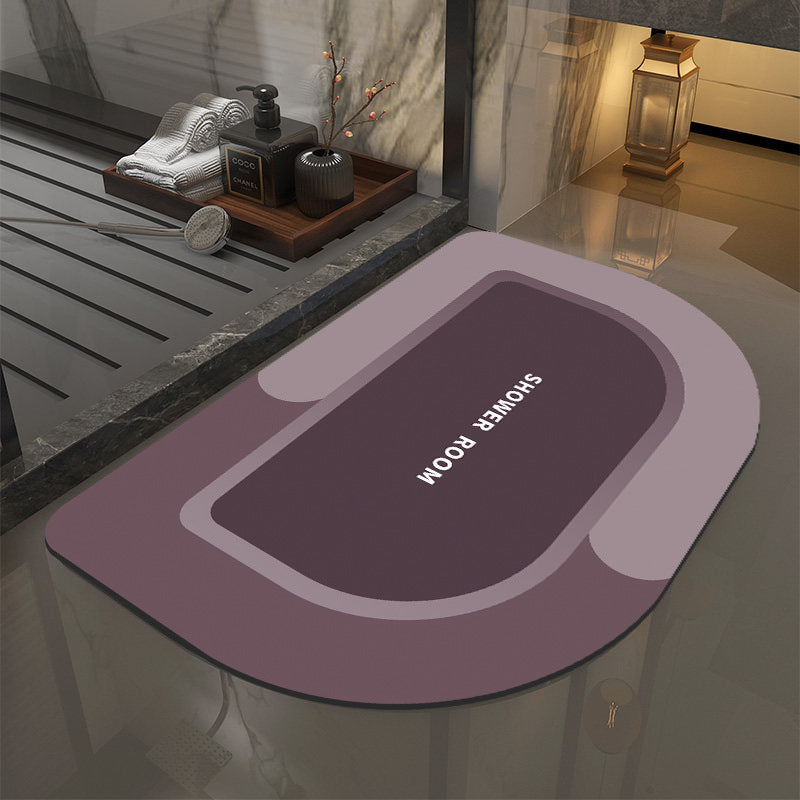 Luxury Crystal Velvet Non-Slip Floor Mat - 40x60cm