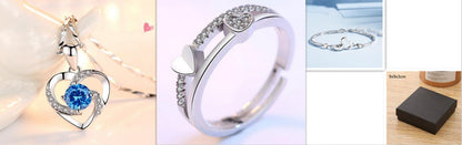 Charms 925 Sterling Silver Bracelets Bangles For Women - DropOnline.co