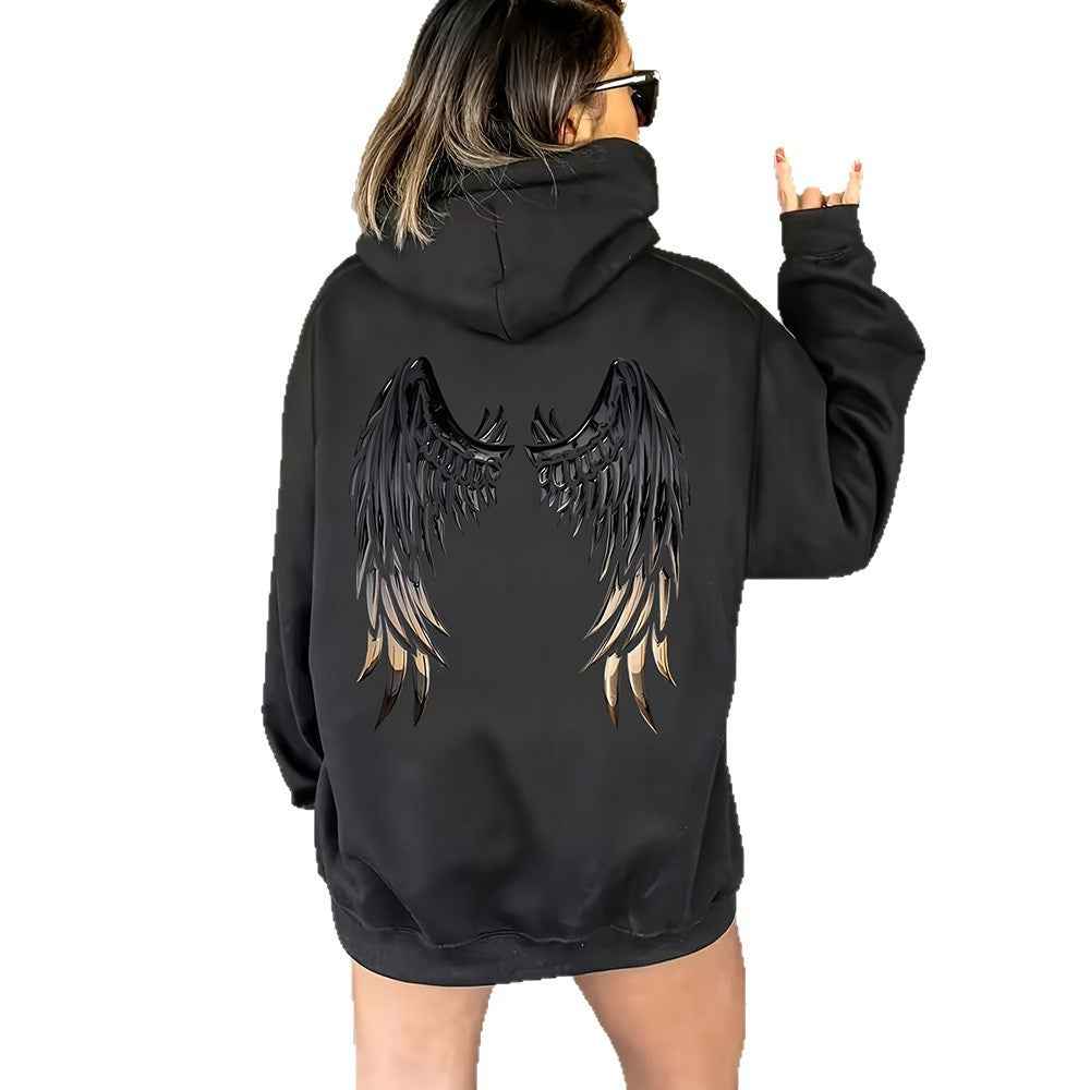 Hooded Hoodie Design With Printed Top